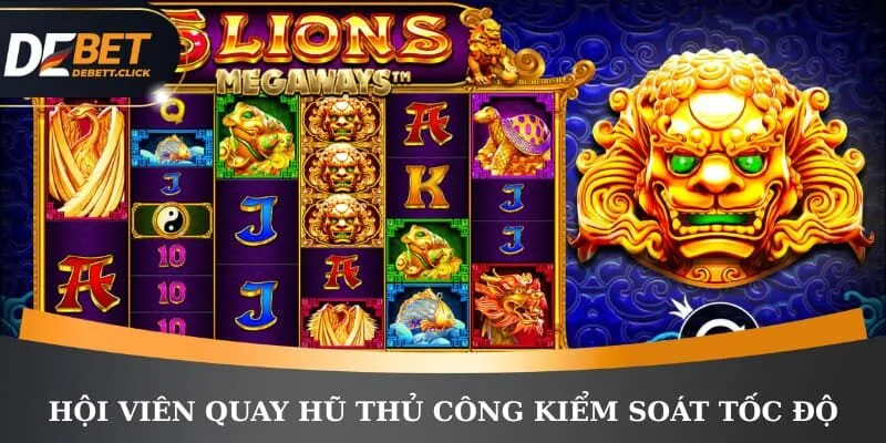 Hội viên quay hũ thủ công kiểm soát tốc độ